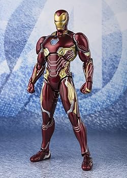 【中古】TAMASHII NATIONS S.H.フィギュアーツ アベンジャーズ アイアンマン マーク50 ナノウェポンセット2(アベンジャーズ/エンドゲーム) 約155mm PVC&A