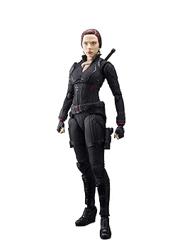 【中古】TAMASHII NATIONS S.H.フィギュアーツ アベンジャーズ ブラック・ウィドウ(アベンジャーズ/エンドゲーム) 約150mm PVC&ABS製 塗装済み可動フィギ