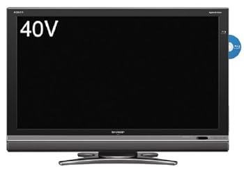 【中古】SHARP 40V型 フルハイビジョン 液晶テレビ ブルーレイレコーダー内蔵 ブラック AQ ...
