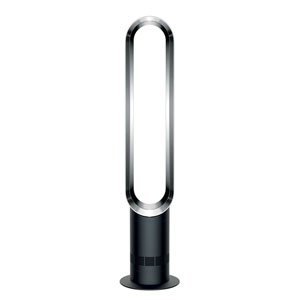 【中古】Dyson タワーファン（リモコン付 ブラック/ニッケル） AM07DCBN ダイソン 扇風機