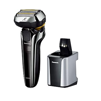 【中古】パナソニック ラムダッシュ リニア メンズシェーバー 5枚刃 シルバー調 ES-CLV9F-S