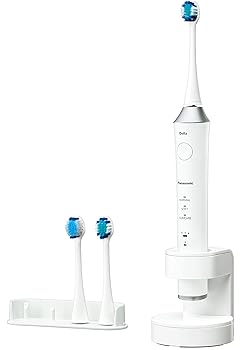 【中古】パナソニック 電動歯ブラシ ドルツ 白 EW-DA44-W　※替えブラシ無し