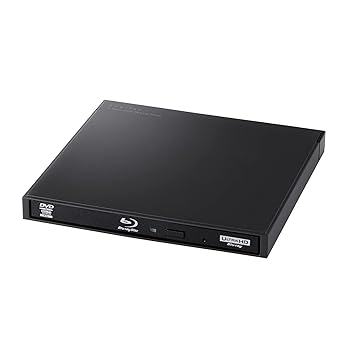 【中古】ロジテック 外付け ブルーレイドライブ Blu-ray USB3.2 Gen1(USB3.0) 動画再生&データ書き込み..