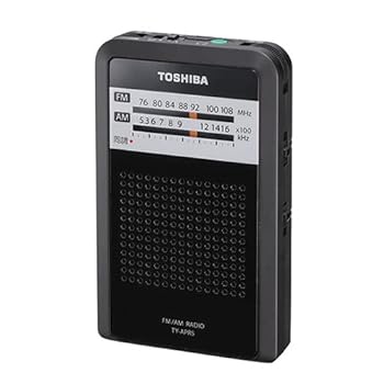 【中古】東芝(TOSHIBA) TY-APR5-K(ブラック) LEDライト付きポケットラジオ