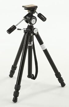 【中古】HUSKY ハスキーセミショート3段 #1006 雲台一体型三脚