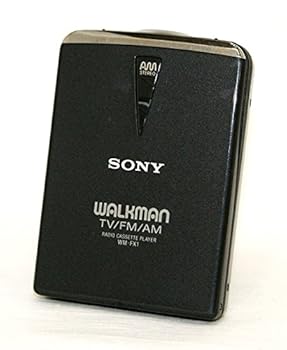 【中古】SONY ソニー　WM-FX1-B ブラック　チューナー付カセットウォークマン　Dolby NR装備　再生専用..
