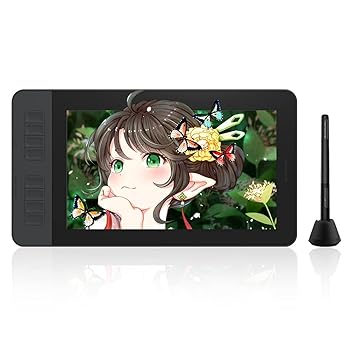 【中古】GAOMON 液タブ PD1161 11.6インチ IPS 液晶タブレット 傾き検知 筆圧検知8192レベル 充電不要..