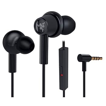 【中古】Razer Hammerhead Duo Console ゲーミングイヤホン Black 3.5mm ハイブリッドドライバ採用 マ..