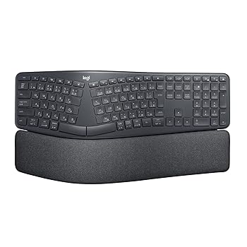 【中古】ロジクール ERGO K860 エルゴノミック スプリット キーボード bluetooth Unifying Windows Mac..