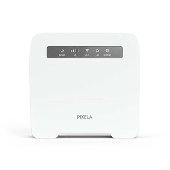 【中古】ピクセラ(PIXELA) LTE対応 SIMフリーホームルーター PIX-RT100 Wi-Fi ※SIM別売※