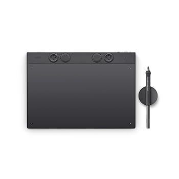 【中古】Wacom Intuos Pro medium TPTK670K0C ワコム ペンタブレット ペンタブ プロ 板タブ Wacom Pro ..