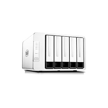 【中古】TERRAMASTER D5-310 USB3.1 Type-C 5ベイ 外付けHDDケース ハードウェアRAID 120TB対応 高速転..