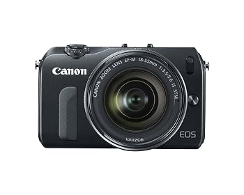 【中古】(非常に良い)Canon EOS M 18.0 MP コンパクトシステムカメラ 3.0インチLCD...