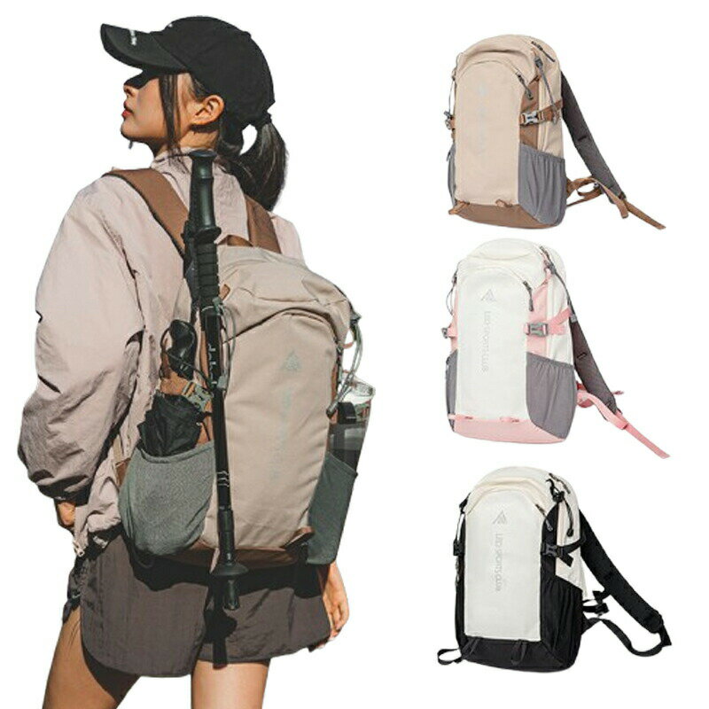 Hiking Backpack, 22L, Water-Resistant, Durable, Suitable for Travel, Outdoor Activities, Hiking, and Commuting. Features multiple pockets for easy portability. Ideal for men, running, and travel.