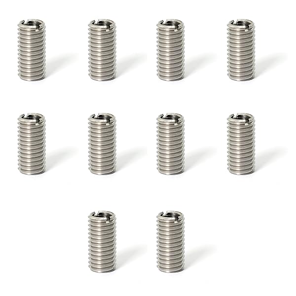 インサートナット 内径M8x1.25 外径M10x1.5 長さ20mm m10 m8 変換ボルト ネジ変換アダプター ステンレス鋼 一行溝 埋め込みナット ネジ山補修色モデルLIAO-100-8x10x20商品説明【商品概要】サイズ - 内径M8x1.25 外径M10x1.5 長さ20mm。 数量 - 10個入り。使用範囲が広い - ねじ切りミスの修正や破損した雌ねじ穴の修復に最適です。お金をあまり使わずに。安全で安定したねじ加工を実現します。ネジの緩みや紛失を防ぎます、保険係数が高い商品に特に適しています,M8からM10へ拡張可能な柔軟性 損傷したM8ねじ穴をM10に拡張し、再びM8に戻すことで、簡単かつ効率的に修復可能。強度を向上させる工夫も施されています。注意事項 - 耐久性に優れた303ステンレス鋼製の修理ナット 厳しい環境でも高い耐久性を発揮する303ステンレス鋼を採用。防錆性と耐腐食性を兼ね備え、安定した性能を長期間維持します。使用方法は簡単で - 一本線の溝デザイン、ネジの固定と締め付けが簡単です。レデューシングナット ねじ山を軽くたたく必要なしに、母材用に予約された穴に直接ねじ込むことができます。【商品説明】インサートナット 内径M8x1.25 外径M10x1.5 長さ20mm m10 m8 変換ボルト ネジ変換アダプター ステンレス鋼 一行溝 埋め込みナット ネジ山補修【商品詳細】商品種別:ナットインサート商品名:インサートナット 内径M8x1.25 外径M10x1.5 長さ20mm m10 m8 変換ボルト ネジ変換アダプター ステンレス鋼 一行溝 埋め込みナット ネジ山補修製造元:商品内容:内径M8x1.25 外径M10x1.5 長さ20mm【当店からの連絡】インサートナット 内径M8x1.25