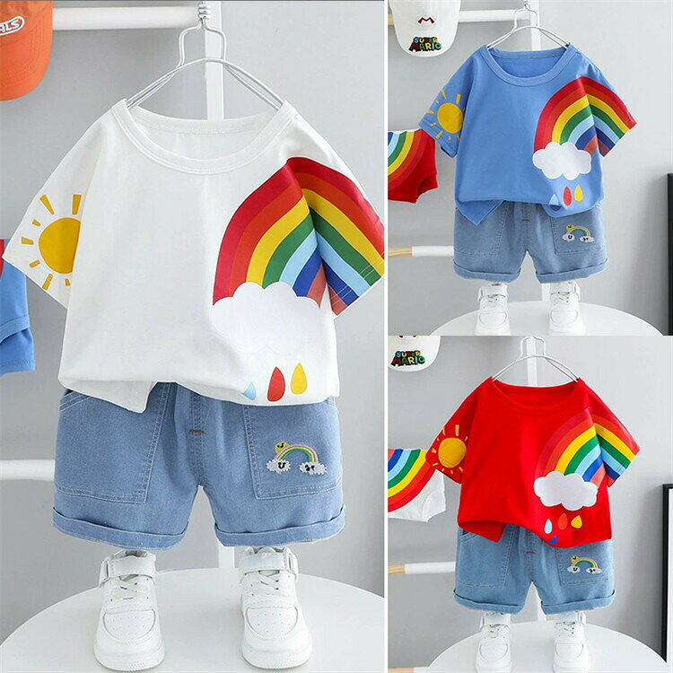 子供 セットアップ 夏 男の子 半袖tシャツ ショートパンツ キッズ セットアップ 韓国 ベビー服 可愛い柄 2点セット 普段着 Tシャツ 半袖 トップス 半ズボン ゆったり きれいめ カジュアル ナチュラル 80cm 90cm 100cm 110cm 120cm子供 セットアップ 夏 男の子 半袖tシャツ ショートパンツ キッズ セットアップ 韓国 ベビー服 可愛い柄 2点セット 普段着 Tシャツ 半袖 トップス 半ズボン5子供 セットアップ 夏 男の子 半袖t キッズ ベビー マタニティ 早い者勝ち ホワイト レッド ブルー 80cm 90cm 100cm 110cm 120cm