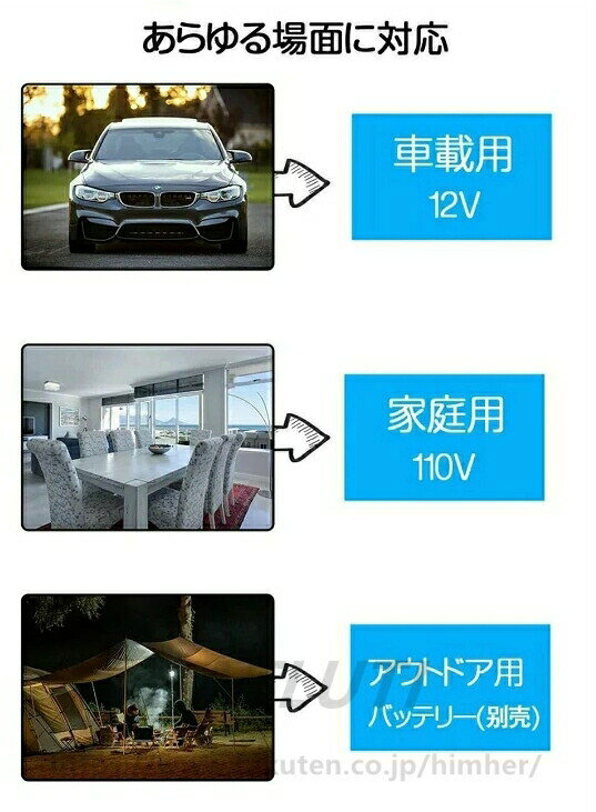 ハッピーストリームの車載冷蔵庫 8L ポータブル冷凍庫 冷蔵庫 -10℃〜65℃設定可能 車載＆家庭 急速冷凍 AC110V DC12V 電源式 2WAY電源対応 一台2役 小型冷温庫 B バーベキュー ポータブル冷蔵庫｜アングル3