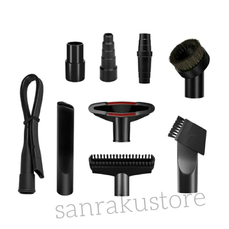 掃除機 アタッチメント 9点セット ユニバーサルタイプ ロングフラットノズル 延長...
