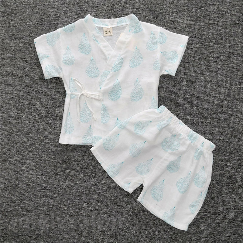 送料無料 甚平 和服 部屋着 ルームウェア 上下セット 半袖 半ズボン 子供服 キッズ...