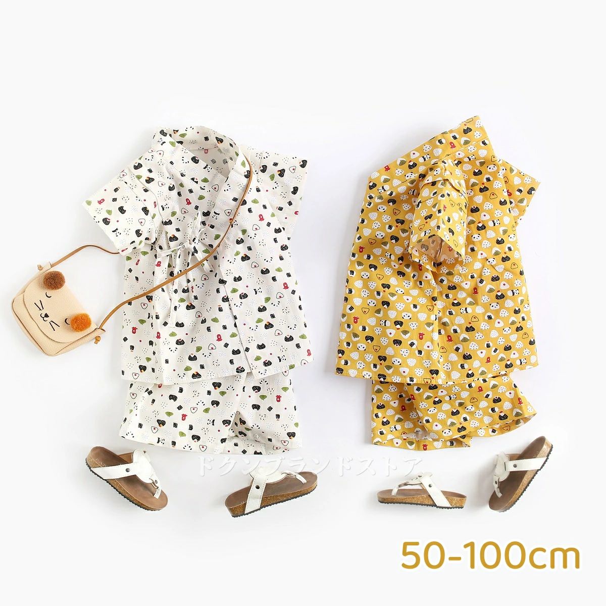 50cm 和風 綿100％ キッズ 保育園 ベビー服 浴衣 夏用 夏祭り 薄手 甚平 半袖 おしゃれ 前合わせ 幼稚園 上下セット 半ズボン 60 80 子供用 赤ちゃん ショート袖 100cm 男の子 70 ウェストゴム パジャマ 女の子 短パン 幼児 90 じんべい 新生児 ルームウェア お出かけ ガーゼ