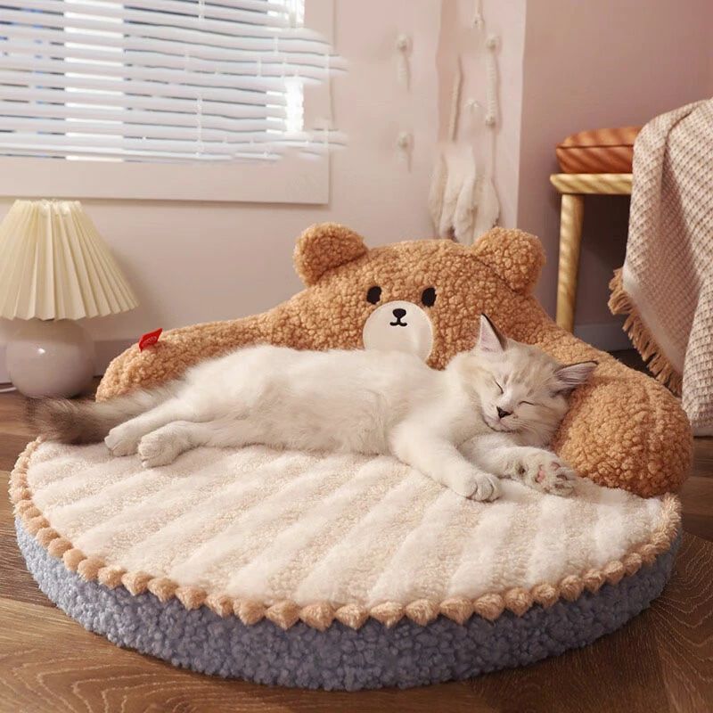 ベッドソファ 小型用 送料無料 7.5kg以内おすすめ 犬 座椅子 ねこ クッション 約52*52*22cm ソファー ペットベッド 猫用ベッド ふわふわ犬用品 猫用品 洗える ペット用品 ペットソファ happystream-10003755 ハッピーストリーム サンプル画像2