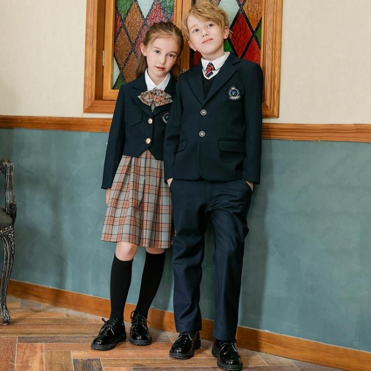 乐天商城 - スクール 女の子 上下セット 中学生 上下セット 卒業式スーツ 受験 スーツ 子供 ズボン 学生服 ワンピース 通学 シャツ 高校生 入学式スーツ フォーマル チェック柄 男の子 リボン 発表会 制服 卒業式 春秋 学校 入学式 制服 結婚式 送料無料 小学生 子供服 ネクタイ