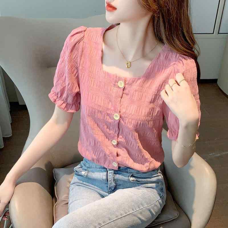 ・カテゴリ: Tシャツ・タイプ: プルオーバー・スタイル: エレガントカジュアル・テイスト: 上品・着用感: 快適カジュアル・主な素材: ポリエステル 30〜70%・柄: 3D柄・ネックライン: スクエアネック・袖丈: 半袖・袖タイプ: レギュラー袖・着丈: ミドル丈 (50cm〜65cm)・フィット: ルーズフィット・加工: ノーアイロン加工・カラー展開: ピンク、ホワイト・サイズ展開: S、M、L、XLトップス オフィス ブラウス デザイン レディースファッション 超目玉商品 A:ピンク B:ホワイト S M L XL