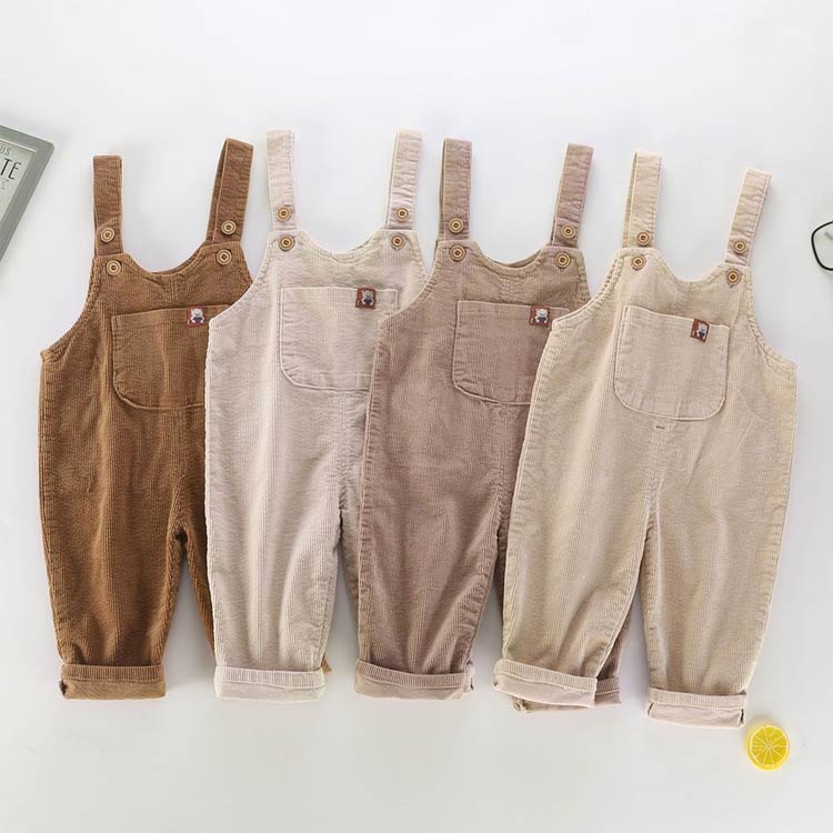 オーバーオール コーデュロイ サロペット ベビー 子供服 キッズ パンツ 長ズボン ...