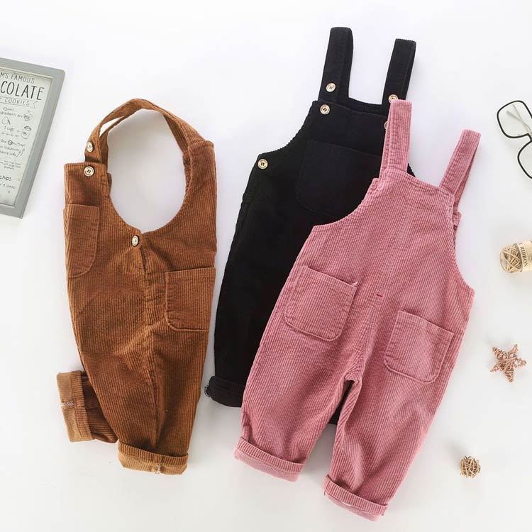 オーバーオール コーデュロイ サロペット ベビー 子供服 キッズ パンツ 長ズボン ...