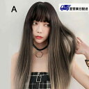【翌営業日発送】ウィッグ フルウィッグ 自然 つけ毛 ロング エクステ ウイッグ かつら wig ロング ストレートヘア アウトレット コスプレ ハロウィン レ...
