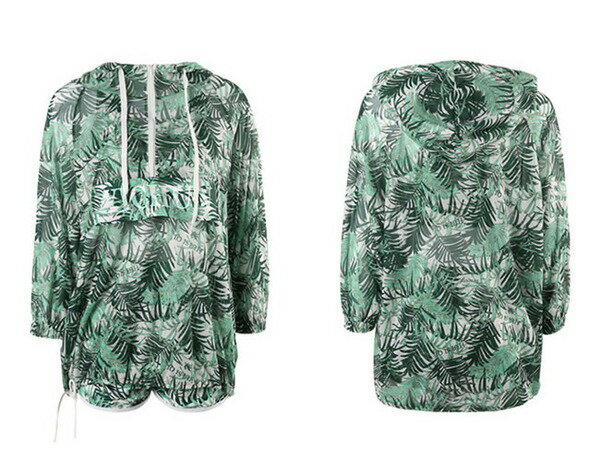 タンキニ 水着 レディース ラッシュガード フード スポーツブラ 3点セット ボーイレッグ セットアップ トップス ぽっちゃり 水着 大きいサイズ 緑 体型カバー ボタニカル パーム柄 スポーティ 日焼け対策 露出対策 ママ水着 ママ ジム ビーチ プール df542c0c0l9