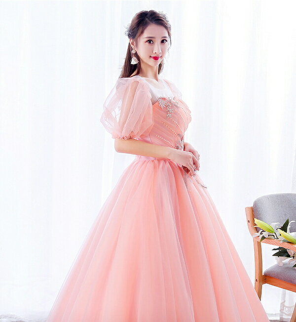 カラードレス ウェディングドレス ロングドレス 演奏会 ピアノ 発表会 ドレス ウエディングドレス 花嫁 二次会 成人式 ドレス ロング ステージ衣装 大きいサイズ 舞台衣装 コンサート 結婚式 二次会 披露宴 演奏会 謝恩会 S/M/L/XL/2XL/3XL/4XL da406d3d3x1