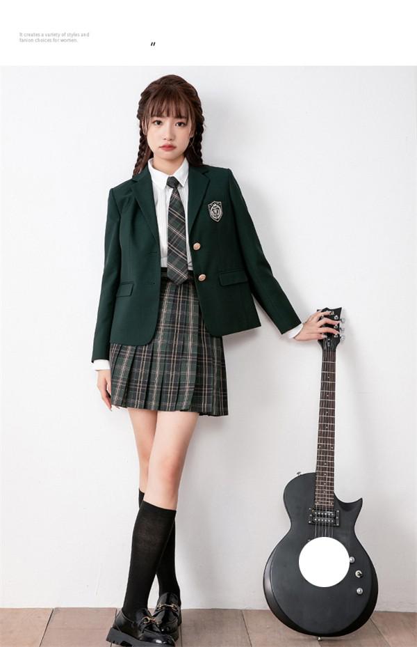 入学式 卒業式 スーツ 女の子 グリーン 緑 長袖 中学生 高校生 制服 学生制服 大きいサイズ 女子高生 小学生 スカート レディース お受験 結婚式 発表会 入学 通学 ジュニア フォーマル フォーマルスーツ 卒服 ジュニアスーツ d1040d7d7x1