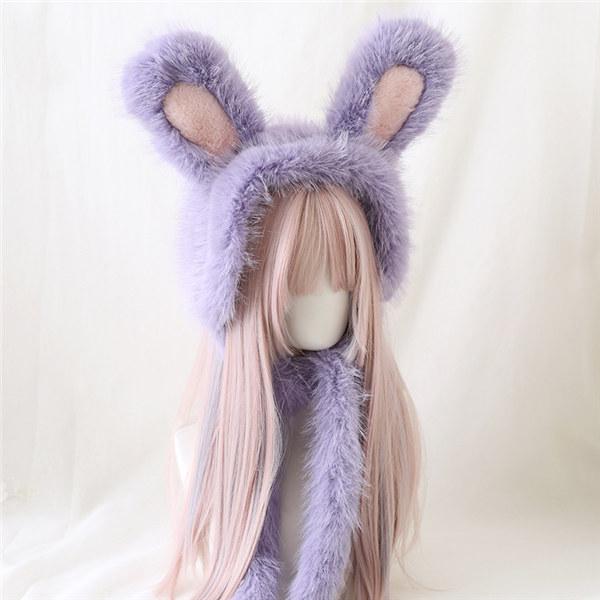 ボア帽子 秋冬 レディース くま 耳付き 防寒帽子 もこもこ おしゃれ 可愛い あったか 小顔効果 シンプル カジュアル 寒さ対策 冷え対策 ボア帽子 レディース 秋冬 もこもこ帽 耳付き カジュアル la034g4g4x1