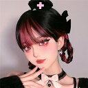 ウィッグ メッシュ レディース インナーカラー フルウィッグ ストレート ぱっつん前髪 前髪あり 可愛い かわいい 大人用 コスプレ ロリータ ゴスロリ コスチューム 原宿風 仮装 超自然 かつら wig4 Lolita 小顔 文化祭 イベント 学園祭 ハロウィン a058g4g4m3
