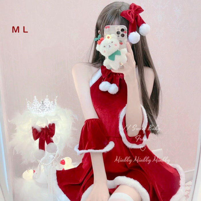 クリスマス レディース ワンピース コスチューム サンタ 衣装 仮装 かわいい おしゃれ クリスマス ...