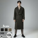 チェスターコート ロングコート メンズ ビジネス コート かっこいい 大きいサイズ アウター メンズファッション 防寒 体型カバー おしゃれ 春 秋冬 ブラック カーキ オリーブドラブ 20代 30代 40代 eh238jcjcm3