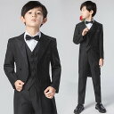 燕尾服 ピアノ 発表会 演奏会 テールコート 男の子 子供服 キッズ 結婚式 タキシード 折襟 卒業式 発表会 七五三 入学式 制服 入園式 子供 スーツ 男児...