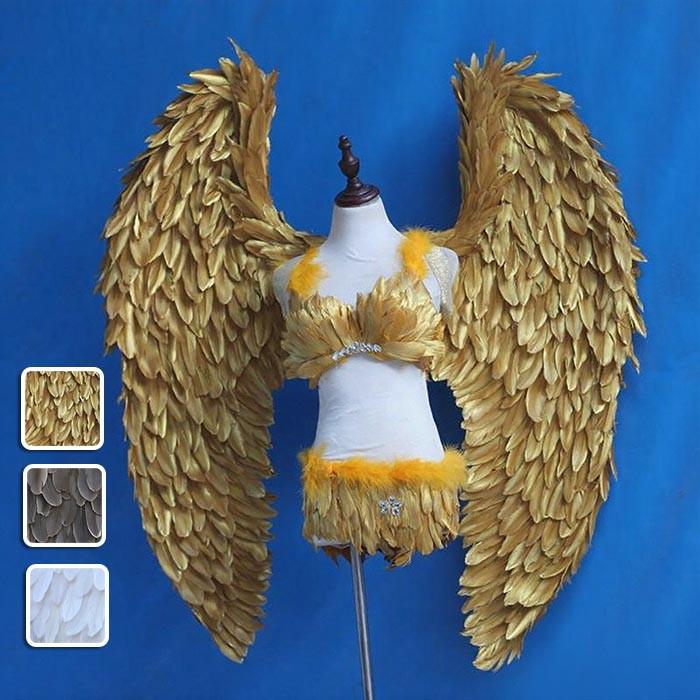天使 羽 コスプレ道具 羽 翼 wing ウイング 天使みたい 妖精 悪魔 造型可 ファッションショー パーティ..
