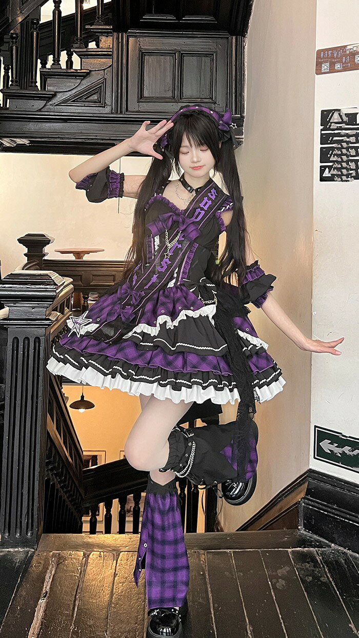 楽天市場】アイドル 衣装（カラーパープル）（コスプレ・変装・仮装