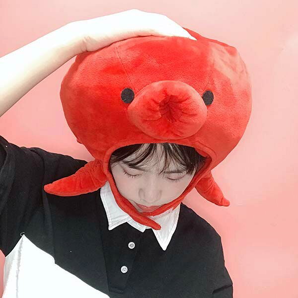 パーティーグッズ タコ 着ぐるみ おもちゃ帽子 アニマル クッション タコヘッド 赤 マジックテープ コスプレ 面白グッズ 可愛い 余興 ハロウィン コスプレ 動物 なりきり 面白い 被り物 ゲーム 宴会 忘年会 仮装 変装 クリスマス ハロウィン レッド ピンク be007n1n1x1 happysunny-10013739 Happysunny Shop サンプル画像3
