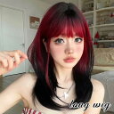ウィッグ グラデーション レディース フルウィッグ ミディアム 短髪 ストレート 可愛い かわいい 大人用 コスプレ ロリータ ゴスロリ コスチューム 仮装 かつら 自然 小顔 変装 女装 文化祭 学園祭 演劇 舞台 イベント ハロウィン ゆめかわ de157n1n1x1