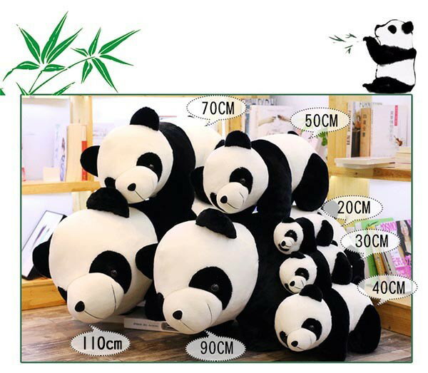 パンダ ぬいぐるみ おもちゃ 癒し抱き枕 可愛い ふわふわ もこもこ 誕生日プレゼント クリスマス ギフト リアル アニマル 動物 お土産 肌触リ良さ 出産祝い dr057t2t2l9 2