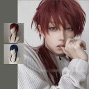 ウィッグ メンズ 短髪 かつら 自然 フルウィッグ ショートウィッグ ショートヘア 前髪あり コスプレ cosplay 男装 おしゃれ ナチュラル かっこいい ...