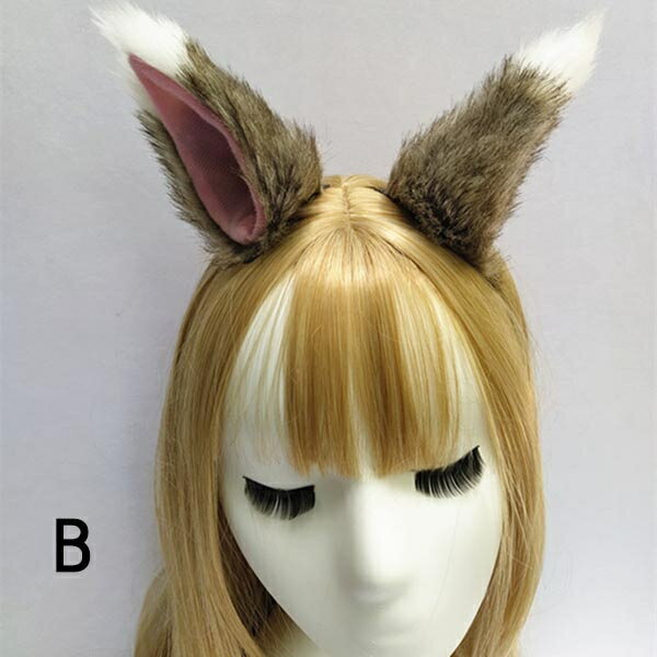 【10色】高さ12cm 狐 狼 猫 耳 アニマル 動物 妖精 仮装 ヘアピン モコモコ フェイクファー cosplay コスプレ キツネ オオカミ ネコ 道具 手作り アクセサリー 文化祭 学園祭 パーティー COSPLAY コスチューム ハロウィン クリスマス イベント用 ec030t2t2f4