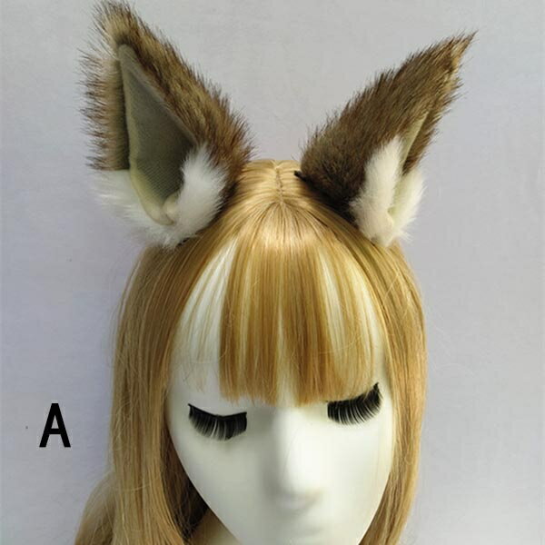 【9色】高さ12cm 狐 狼 猫 耳 アニマル 動物 妖精 仮装 ヘアピン モコモコ フェイクファー cosplay コスプレ キツネ オオカミ ネコ 道具 手作り アクセサリー 文化祭 学園祭 パーティー COSPLAY コスチューム ハロウィン クリスマス イベント用 ec031t2t2f4
