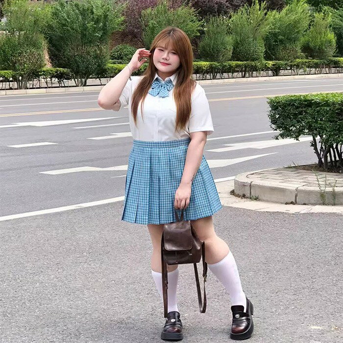 制服 スカートスーツ シャツ スカート 大きいサイズ 上下セット スクールスカート ...