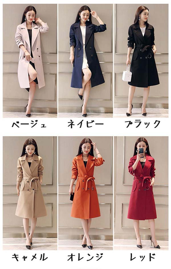 トレンチコート レディース 春コート スプリン...の紹介画像2