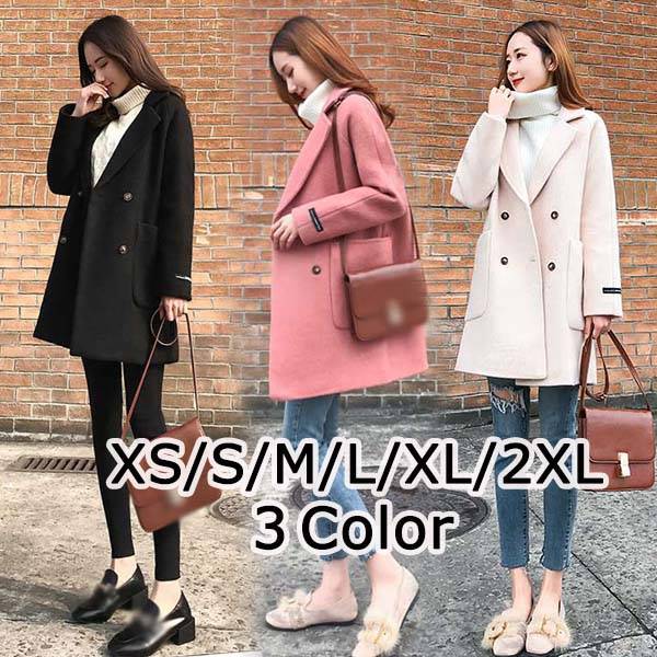 【サイズ有XS/S/M/L/XL/2XL】新作 チェスター チェスターコート 秋冬 レディース 秋冬コート レディースコート 冬服 大きいサイズ カジュアル シンプル 韓国風 大人 アウター 秋冬物 冬物 冬服 防寒 dg050x2x2f4