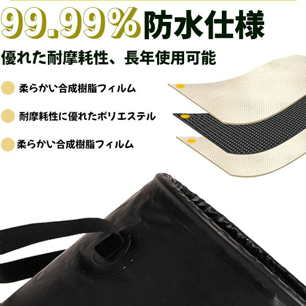 折りたたみバケツ 大容量 キャンプ 物干しネット自立式 足浴器 洗面器 超軽量 防水...